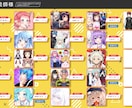 綺麗に動くLive2Dモデルを1から作成します イラスト持ち込み依頼も歓迎！好みの絵柄でVtuberに イメージ7