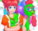 何にでも使えるイラストを幅広く受け付けております 見た時に目に着くイラストを描きます イメージ4