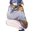 あなただけのキャラクターを丁寧に描きます あなたの物語に、そっと寄り添う立ち絵を。 イメージ3