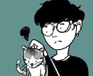 モダンシンプルな可愛いアイコン描きます 雑誌担当のイラストレーターが描くアイコン。 イメージ1