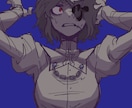 アメコミぽい躍動感のあるイラストを描きます 版権絵や創作絵、立ち絵なども受け付けてます イメージ7