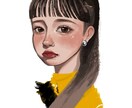 リアルなタッチで鮮やかなSNSアイコン描きます リアルなタッチだけど可愛らしさが入った鮮やかな色彩で描きます イメージ1