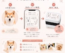 ペットの写真からオーダースタンプ制作します 写真から世界にひとつのスタンプ制作♪ イメージ6