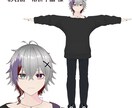 簡易な3DモデルをVroidで作ります VRoid上でご希望のキャラクターの簡易モデルを作ります イメージ2