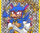 オリジナル48×48ミリシール作成承ります オリジナル48ミリシール(自作シール/裏書きあり)作成 イメージ1