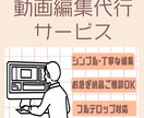 動画編集代行いたします シンプルでも丁寧に！お急ぎ納品のご相談もOK！ イメージ1