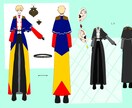 VTuberさん向け立ち絵､設定画お描きします IRIAMなどでデビューしたい方向け！ イメージ2