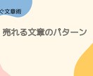 センス不要！型を知るだけで売れる文書術教えます 忙しくて時間が無い！すぐにスキルを身に付けたい人にピッタリ！ イメージ1