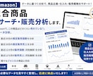 Amazon｜競合商品リサーチ・販売分析します 「アマゾンで、この商品はどのくらい売れている？」をデータ分析 イメージ1