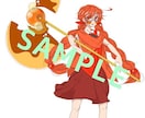 武器、詠唱中OK。全身絵からアイコンまで描きます 武器持ち、詠唱中！ファンタジー系イラスト描きます！！ イメージ1