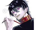 アイコン用のイラストを描きます イケメン、かわいい女の子どちらも描けます イメージ4