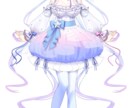 Vtuber様向けパーツ分けイラストを制作します キラキラで華やかなイラストを制作いたします！ イメージ7