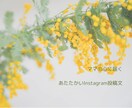 ママの心に届くあたたかいインスタ投稿文を作成します 子育て経験を活かし、ママに届くやさしい文章の言語化をお手伝い イメージ1