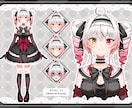 プロ仕様の高品質なLive2dモデルを制作します 表情差分３種類付き！修正無制限でイメージ通り！著作権譲渡可！ イメージ8