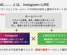 インスタグラムと公式LINEの両方を運用代行します インスタグラムで集客してLINEで囲い込むマーケティング戦略 イメージ8