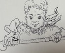 平成漫画風オシャレめイラストかきます 手書きのかわいさをお届けします！ イメージ2