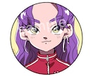 可愛いキャラアイコン描きます まるくてかわいい自分だけのイラストアイコンです♪ イメージ3