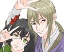 アニメ塗りアイコン作ります パキッと塗ったアニメ塗りでSNS映えします！ イメージ5