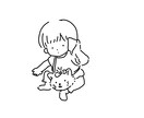 ゆる〜〜〜い似顔絵お描きします 即日納品♪♪ゆるゆるのシンプル似顔絵をお描きします♪♪ イメージ3