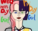 アイコン、似顔絵作成致します 現役デザイン学生による、イラスト、アイコンを承ります！ イメージ2