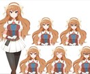 アイコンやサムネイルIRIAM立ち絵などを描きます 明るくポップなアイコンやサムネ立ち絵が欲しい方にオススメです イメージ7