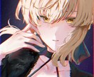 透明感のある厚塗りでイラストを描きます ダーク~綺麗、色々な雰囲気でキャラクターを再現します！ イメージ4