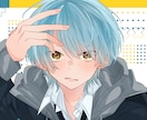 商用OK！イラスト・漫画制作いたします 動画サムネイル・配信立ち絵・同人誌表紙など多岐にわたります！ イメージ5