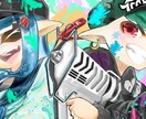 可愛い女性やアニメキャラなどお描きします アイコン、ヘッダーなどもお描きします イメージ2