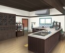 配信・自作ゲームに！背景イラスト制作します 用途に合わせてイラストを制作致します！ イメージ1