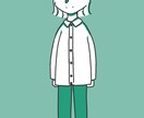 ミニキャラで似顔絵描きます 似顔絵を選択した絵柄でミニキャラを制作します。 イメージ2