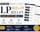 D2C単品LP｜購買心理シナリオ設計します 売れるLPは感情の流れで設計されている イメージ1