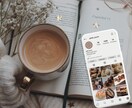 女性向けロゴ＆ショップカードを制作します ロゴからショップカードまで統一感ある世界観に イメージ7