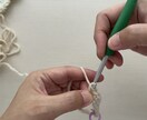 かぎ針編みのオンラインレッスンが受けられます それぞれのレベルに合わせてレクチャーいたします。 イメージ3