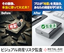 貴社のビジュアル資産のリスク監査・権利鑑定をします 20年超の品質管理実績に基づく鉄壁のビジュアル監査 イメージ1