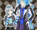 カップルイラスト・SNSアイコン描きます 一枚絵、オリジナル承ります。 最短5日納品◎ イメージ5