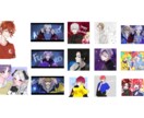 実績掲載価格！安価で人物イラスト制作いたします アニメ塗り・絵柄よせも承ります イメージ4