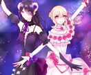 キラキラかわいいイラストお描きします SNSアイコン/サムネイル/1枚絵/立ち絵等を制作致します イメージ3