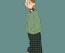 イラストアイコン描きます 古着ファッション可愛いイラスト描きます！ イメージ9