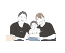 お写真を選ぶだけ！シンプル映えるイラストを描きます SNSアイコンや、プレゼント、グッズ化にオススメです！ イメージ1