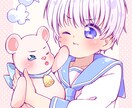 可愛いイラストを描きます アイコンやヘッダーなど自由に使えます！ イメージ1