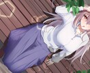可愛いイラストお作りします 可愛い+クールなキャラをお求めの方に！ イメージ1