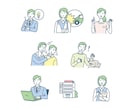 使いやすいシンプルな線画イラストを描きます 商用利用、ニ次利用OKで無料！お気軽にお見積もりください。 イメージ6