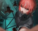 迫力のある一枚絵やキャラクターデザインを提供します 一目で引き込まれるようなあなただけのイラストを イメージ1