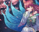 アナログ風味のイラスト制作を致します SNSアイコン/動画のサムネイルなどお受けします！ イメージ4