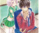 色鉛筆であなた好みのイラスト描きます 色鉛筆でカッコイイ絵やカワイイ絵を描かせて頂きます! イメージ7