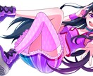 サムネイルや歌ってみた、立ち絵等をお描きします 動画や配信などに！目を引く可愛いキャライラストが得意です！ イメージ6