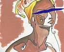 一筆書きイラストその日のうちに仕上げます 至急お洒落なモノトーンアートが必要な方にJPEGにてご対応！ イメージ2