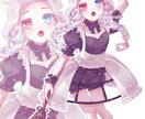 きらきらかわいいイラストます 一枚絵や全身絵、立ち絵などの受付です イメージ5