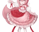 雰囲気のある全身イラストを描きます 安めで1週間以内の早め納品致します！ イメージ3
