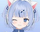 配信向けLive2Dモデルを丁寧に制作します まばたきや口の動きを自然に。表情と安定感にこだわるモデリング イメージ2